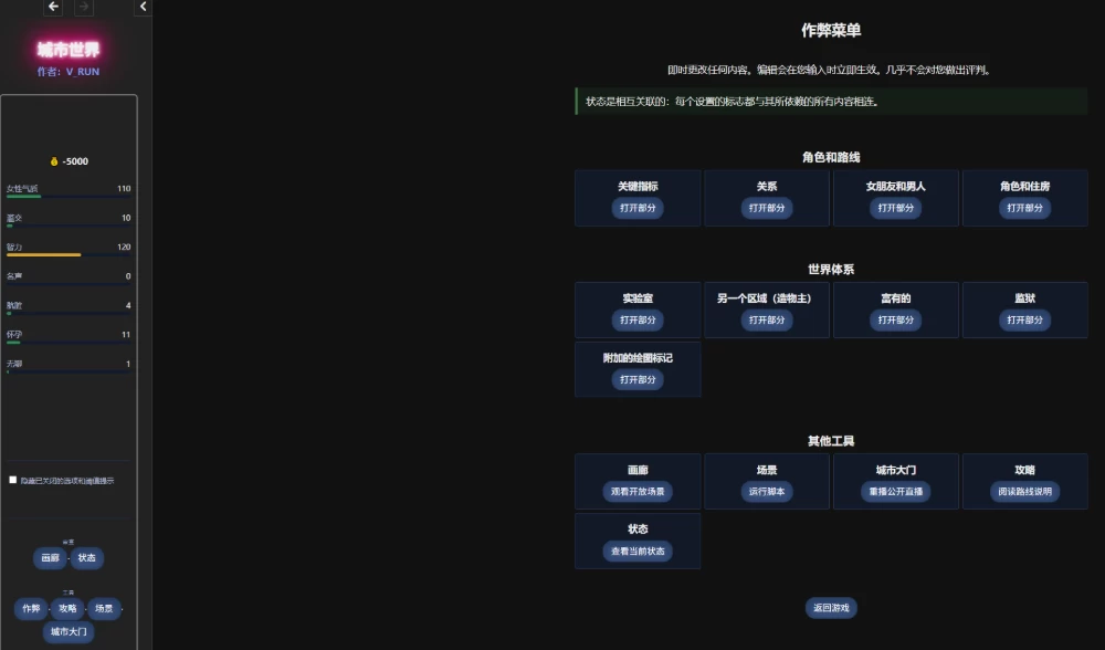 【真人SLG】城市世界1.0浏览器转中文/PC/作弊/攻略/精品沙盒 [1+9.7G][多种下载方式]