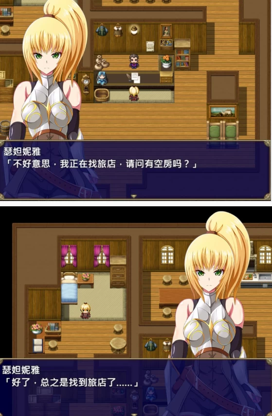 【PC日系RPG/官中/巨乳】王国骑士瑟妲妮雅与下流的欲望 [1+0.5G][百度盘]