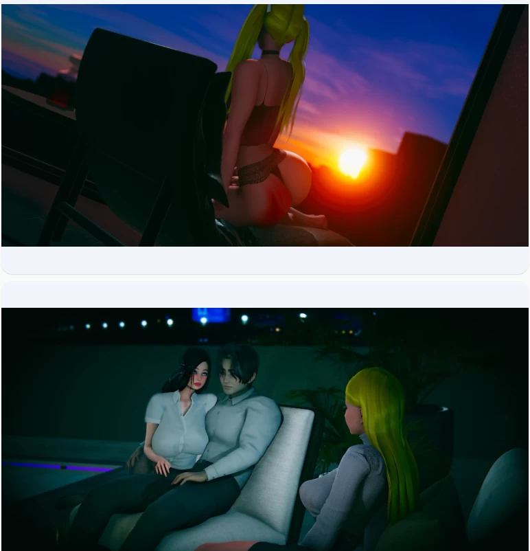 【PC+安卓欧美SLG/AI汉化/后宫】 蓝色心录v1.0 [1+3.11G][百度盘]