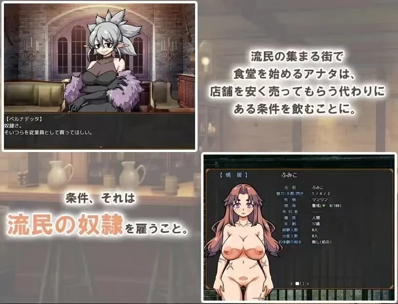 【PC/模拟器/官中/无码/调教/巨乳/熟女】飘香饭馆俏奴隶v1.0.5 [1+403.1mb][百度盘]