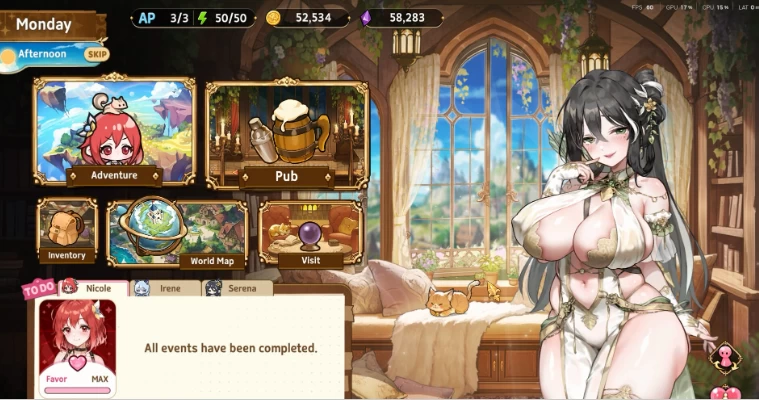 新作[模拟经营SLG/后宫/动态pc] 重生酒馆 官中步兵版+存档 [1+10.60G][百度盘]