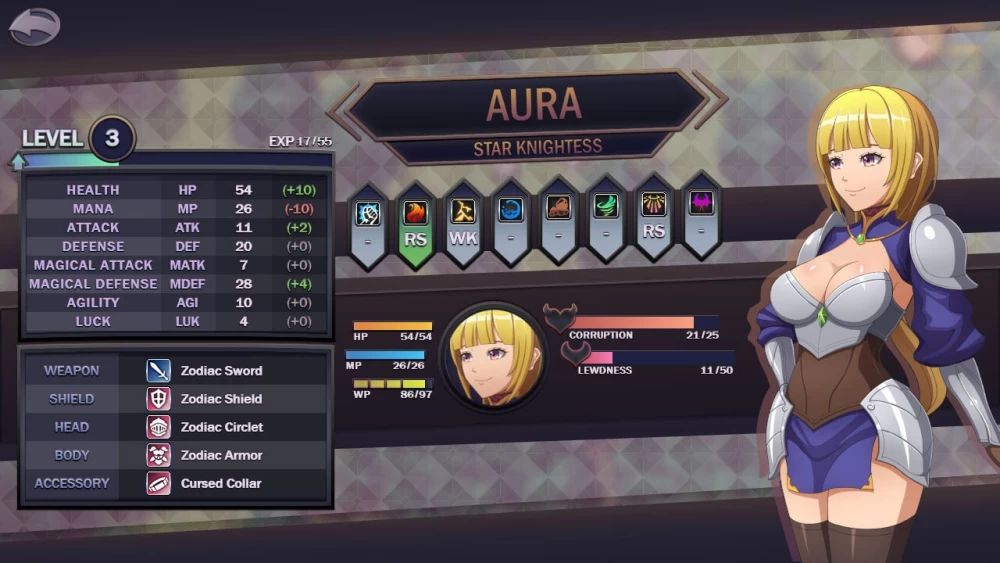 [PC][RPG/2D/日式]星之骑士姬奥拉 Star Knightess Aura v1.4.0 beta豪… [1+703M][百度盘]