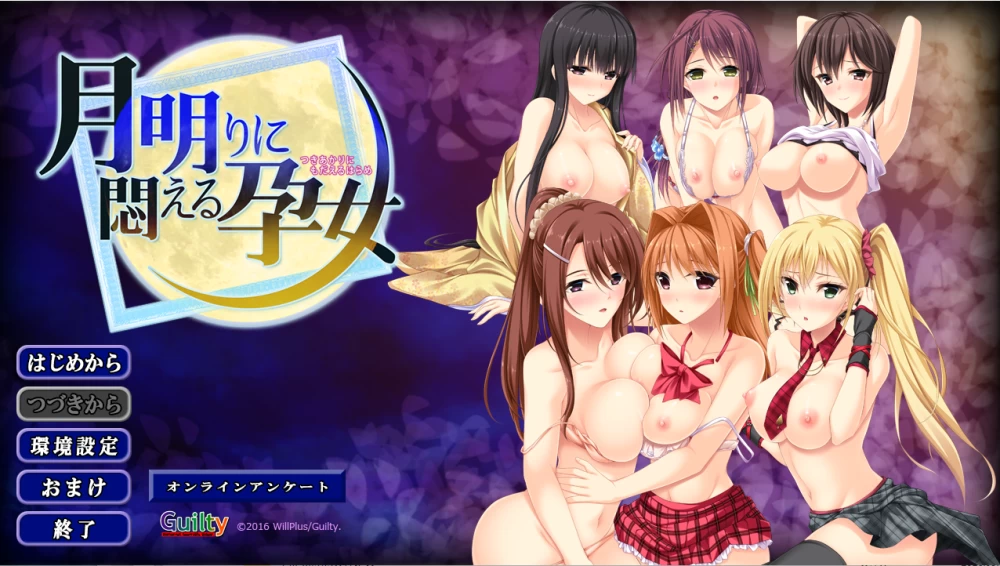 【PC】在月光下呻吟的孕女~月明りに悶える孕女~+存档+汉化 [1P+2.3G][百度盘]