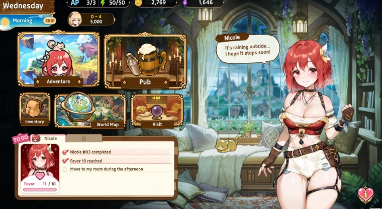 新作[模拟经营SLG/后宫/动态pc] 重生酒馆 官中步兵版+存档 [1+10.60G][百度盘]