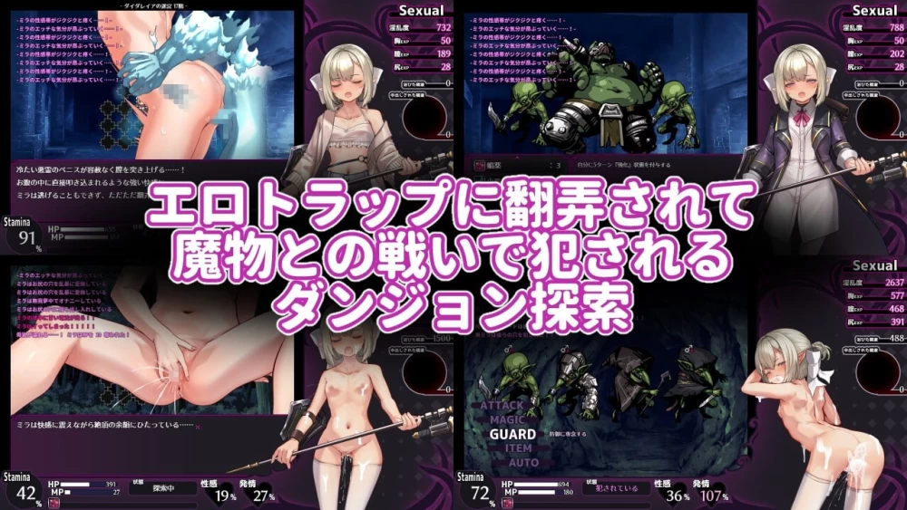 [PC][RPG/2D/日式]淫咒迷宫～米拉与游荡之主～ 淫呪の迷宮 … [1+364M][百度盘]